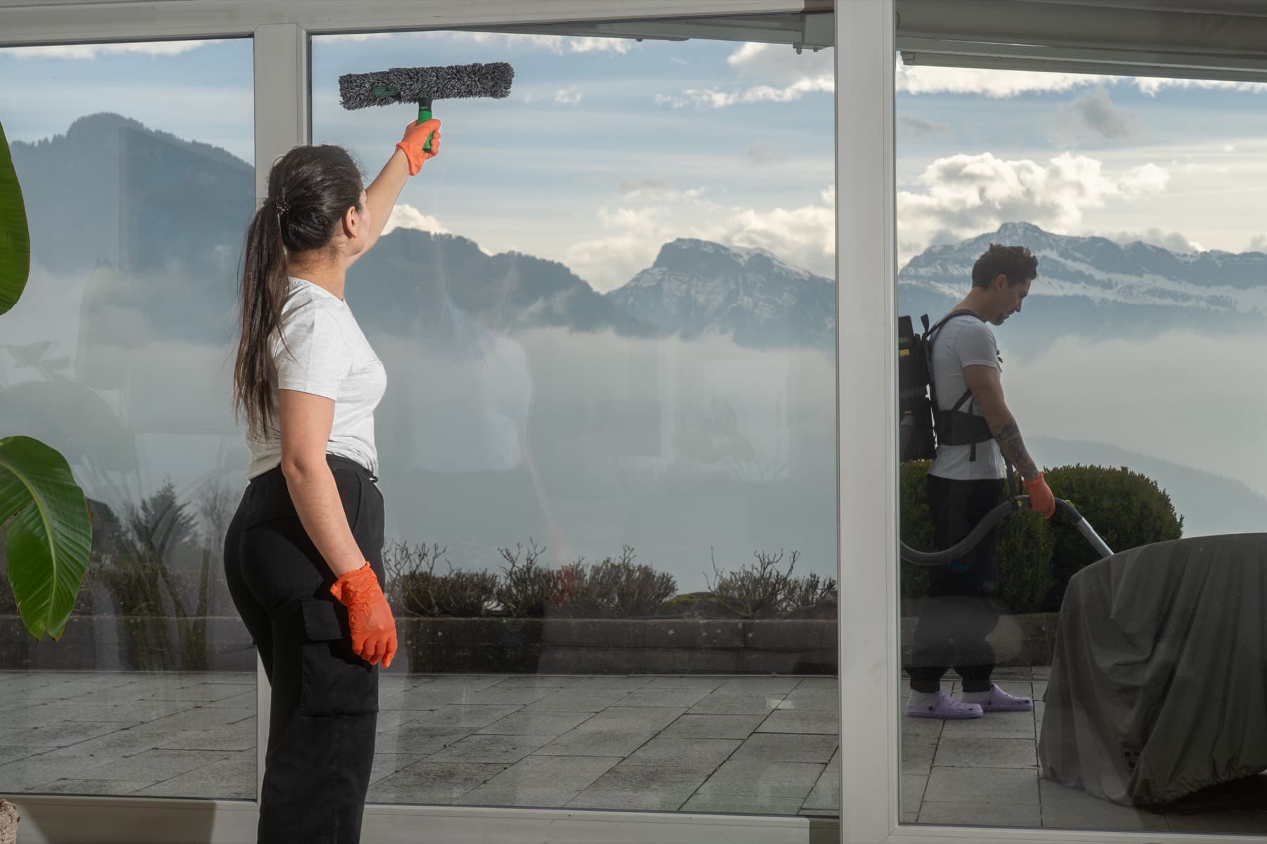 Fensterreinigung